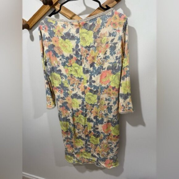 OKY ^ COKY - Colorful Floral Dress with Tassel Detail- Spanish Designer - Picture 10 of 11